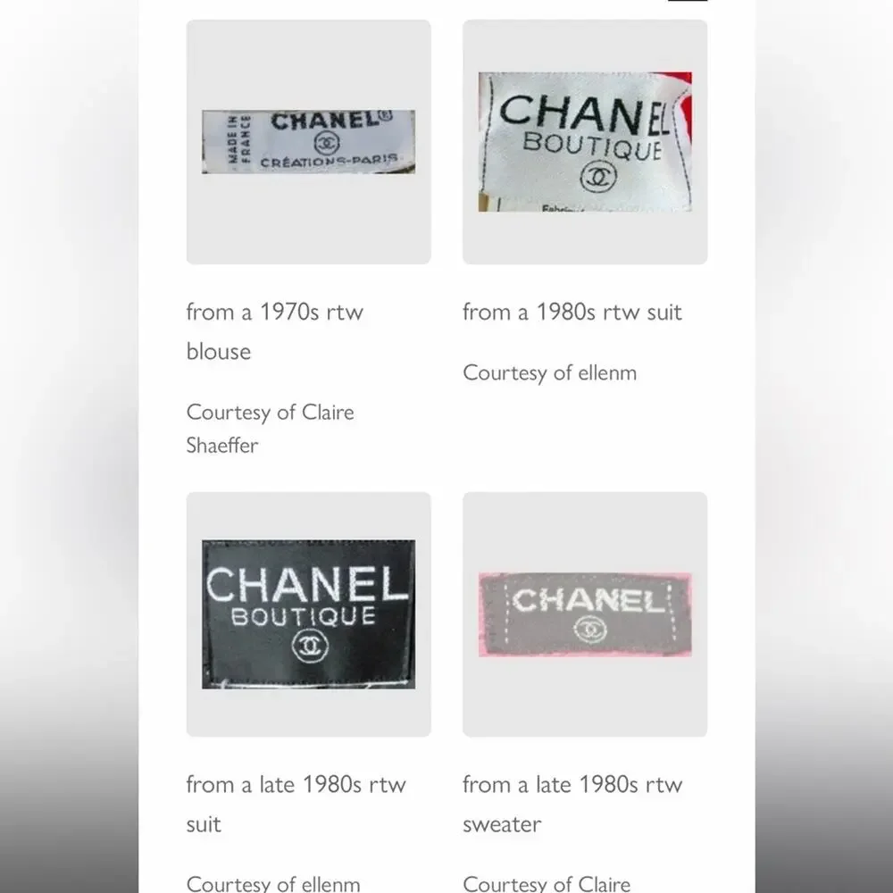 80s Chanel pleated skirt